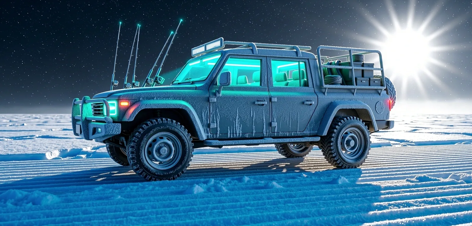 Arctic expedition vehicle